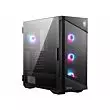 Msi MPG Velox 100R Tempered Glass Mid-Tower Gaming PC Case - Black | 306-7G18R25-809