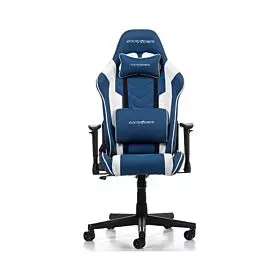 DXRacer P132 Prince Series Gaming Chair - Blue/White | GC-P132-BW-F2-01