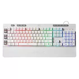 Redragon K512 SHIVA RGB Membrane Gaming Keyboard - White | K512W-RGB`