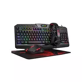 Redragon 4in1 Combo (Keyboard + Mouse + Headset + Mouse Pad ) | S101-BA-2
