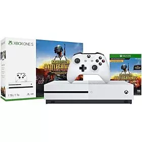 Xbox One S 1TB Gaming Console Playerunknown’s Battlegrounds Bundle - White | 234-00301