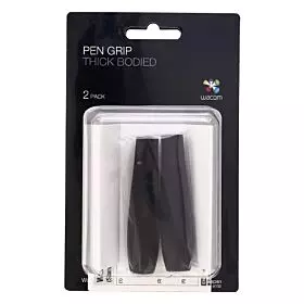 Wacom Wide Body Pen Grip for the Intuos 4 & 5 Grip Pen Pack of 2 | ACK-30002