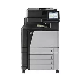HP Color LaserJet Enterprise flow M880z Office Laser Multifunction Printer - White / Black | A2W75A