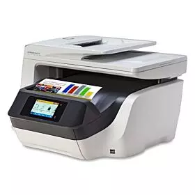 HP OfficeJet Pro 8730 Wireless All-In-One Color Printer with Duplex Printing - Black / White | D9L20A