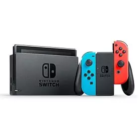 Nintendo Switch 32GB with Red and Blue Joy Con Gaming Console
