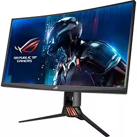 ASUS Republic of Gamers Swift 27" 16:9 Curved G-Sync LCD Monitor |  PG27VQ