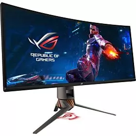 ASUS ROG Swift 34" 21:9 Curved 120 Hz G-SYNC IPS Ultra-wide QHD Gaming Monitor - Black | PG349Q