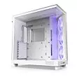 NZXT H6 Flow RGB ATX Mid-Tower with Dual Chamber Case - white | CC-H61FW-R1