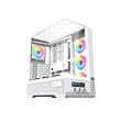 Xigmatek Vision Arctic ARGB Mid-Tower E-ATX Gaming Case - White | EN45219