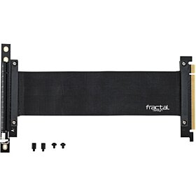 Fractal Design Flex VRC-25 Vertical PCIe Riser Cable Kit | FD-ACC-FLEX-VRC-25-BK