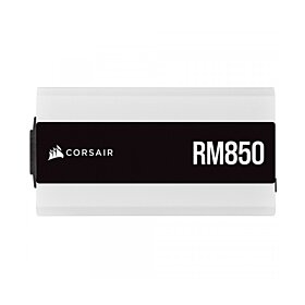 Corsair RM850 80 PLUS Gold 850W Fully Modular ATX PSU - White | CP-9020232-UK