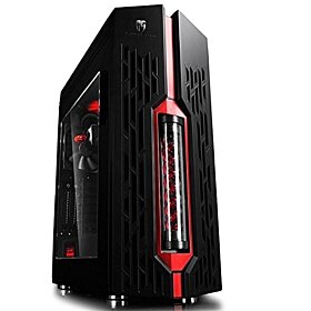 DEEPCOOL GENOME ROG Certified Edition with Built-in 360 Liquid Cooling System ATX Gaming Mid Tower Computer Case | DP-ATXLCS-GEN-ROG2
