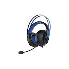 ASUS Cerberus V2 Gaming Headset with 53 mm Essence Drivers for PC, PS4, Xbox, Mac and Mobile Devices, Blue | 90YH016B-B1UA00