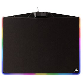 Corsair MM800C Polaris RGB Mouse Pad - Cloth Surface - 15 RGB LED Zones - USB Passthrough - High-Performance Mouse Pad Optimized for Gaming Sensors | CH-9440021-NA