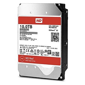 WD Red 10TB NAS Hard Disk Drive - 5400 RPM Class SATA 6 Gb/s 256MB Cache 3.5 Inch - WD100EFAX