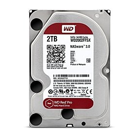 Western Digital Red Pro 2TB 3.5-Inch SATA III 7200rpm 64MB Cache NAS Internal Hard Drive | WD2002FFSX