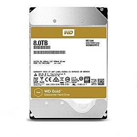 Western Digital WD Gold 8TB Enterprise Class Hard Disk Drive - 7200 RPM Class SATA 6 Gb/s 256MB Cache 3.5 Inch | WD8003FRYZ