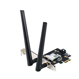 Asus PCE-AX3000 Dual Band PCI-E WiFi 6 & Bluetooth 5.0 Adapter | 90IG0610-MO0R10
