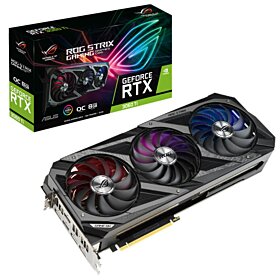 Asus ROG Strix GeForce RTX 3060Ti OC Edition 8GB GDDR6 Graphics Card | 90YV0G03-M0NA00