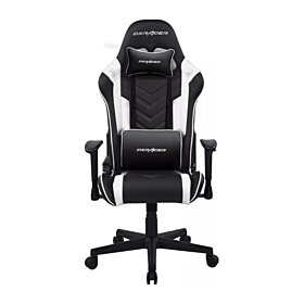 DXRacer P132 Prince Series Gaming Chair - Black/White | GC-P132-NW-F2-158