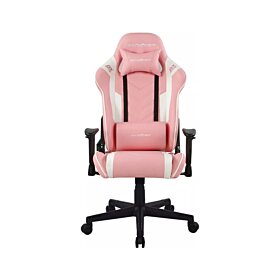 DXRacer P132 Prince Series Gaming Chair - Pink/White | GC-P132-PW-F2-158