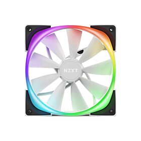 NZXT 140mm Aer RGB 2 Premium Digital LED PWM White Fan | HF-28140-BW