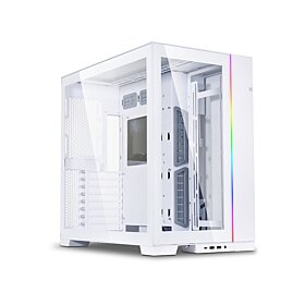 Lian Li O11 Dynamic Evo E-ATX Tempered Glass Case - White | G99.O11DEW.00