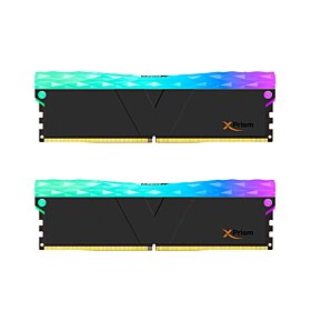 V-Color Manta XPrism RGB 32GB (2x16GB) DDR5 5600MHz Gaming Memory - Black | TMXPL1656840KWK