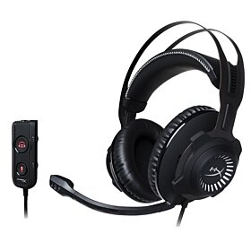 HyperX Cloud Revolver S Gaming Headset with Dolby 7.1 Surround Sound - Steel Frame - Signature Memory Foam - Premium Leatherette - Works with PC, PS4, PS4 PRO, Xbox One, Xbox One S | HX-HSCRS-GM/EE Metal