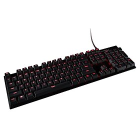 HyperX Alloy FPS - Mechanical Gaming Keyboard & Accessories - Compact Form Factor - Clicky - Cherry MX Blue - Red LED Backlit | HX-KB1BL1-NA/A1