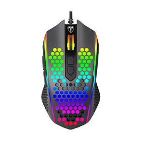 T-Dagger HoneyComb Black 8000DPI RGB Gaming Mouse | T-TGM310