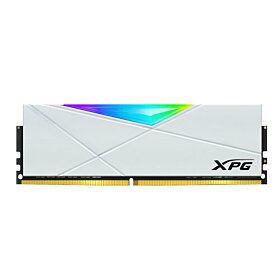 XPG Spectrix D50 32GB 3600Mhz RGB Single Stick DDR4 Memory - White | AX4U360032G18I-SW50