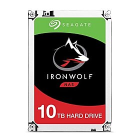 Seagate IronWolf NAS 7200RPM Internal SATA Hard Drive 10TB 6Gb/s 3.5-Inch | ST10000VN0004