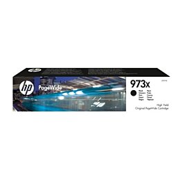 HP 973X High Yield Black Original PageWide Cartridge | L0S07AE