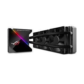 ROG Ryujin 360 all-in-one liquid CPU cooler with LiveDash color OLED, Aura Sync RGB and 3x Noctua iPPC 2000 PWM 120mm radiator fans | ROG Ryujin 360