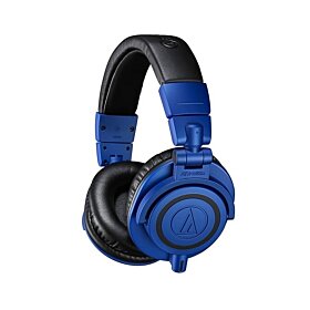 Audio Technica ATH-M50X BLue Black Limited Edition Professional Studio Monitor Headphones | ATH-M50XBLue Black