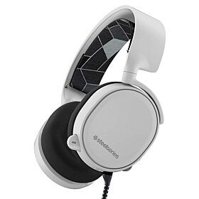 SteelSeries Arctis 3 All-Platform Gaming Headset for PC, Playstation 4, Xbox One, Nintendo Switch, VR, Android and iOS - White | 61434