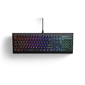 SteelSeries Apex M750 Mechanical Keyboard, QX2 Linear RGB Switches, Aerospace Aluminum Core, and in-Game Prism Illumination | 64677  