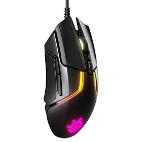 SteelSeries Rival 600 Gaming Mouse - 12,000 CPI TrueMove3+ Dual Optical Sensor - 0.05 Lift-off Distance - Weight System - RGB Lighting - Black | 62446