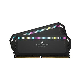 Corsair Dominator Platinum RGB 32GB (2x16GB) 6000MHz  DDR5 Memory Kit - Black | CMT32GX5M2X6000C36