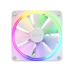 NZXT F120 RGB 120mm RGB White Single Fan | RF-R12SF-W1