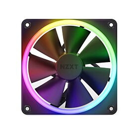 NZXT F120 RGB 120mm RGB Black Single Fan | RF-R12SF-B1