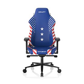 DXRacer Craft America Special Edition Gaming Chair - Blue/White | CRA-PR009-BW-H1
