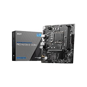 Msi PRO H610M-E DDR4 LGA 1700 Intel M-ITX Motherboard | 911-7D48-007