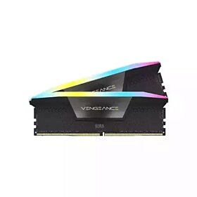 Corsair Vengeance RGB 64GB (2x32) DDR5 5600MHz RAM Memory - Black | CMH64GX5M2B5600C36