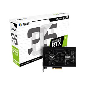 Palit GeForce RTX 3050 Dual 8GB GDDR6 Graphics Card | NE63050018P1-1070D