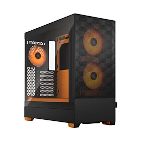 Fractal Pop Air RGB Orange Core TG Gaming Case | FD-C-POR1A-05