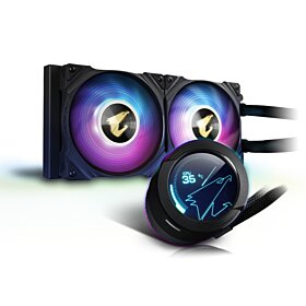 Gigabyte AORUS WaterForce X 240 RGB AIO CPU Liquid Cooler | AORUS-WATERFORCEX-240