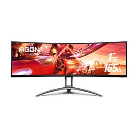 AOC AGON Gaming Series AG493UCX2 49" HDR 165hz 0.5ms VA Curved Gaming Monitor | AG493UCX2