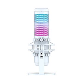 HyperX QuadCast S RGB USB Microphone - White | 519P0AA